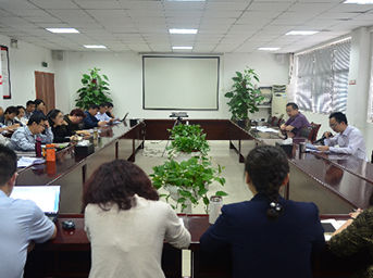 公司組織召開《省政府負責同志在產業(yè)發(fā)展基金運作工作專題座談會上的講話》學習會