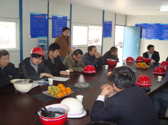 公司開展“2012年一季度安全、質(zhì)量、文明施工檢查”活動(dòng)